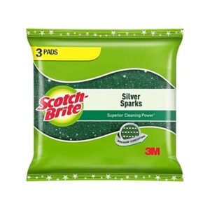 Scotch Brite Silver Sparks Scrub Pad (Large)